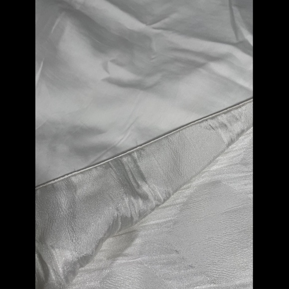 NEW $335 Hotel Collection Olympia [ Full/Queen ] Duvet Cover White‎ #D283 - Picture 6 of 11